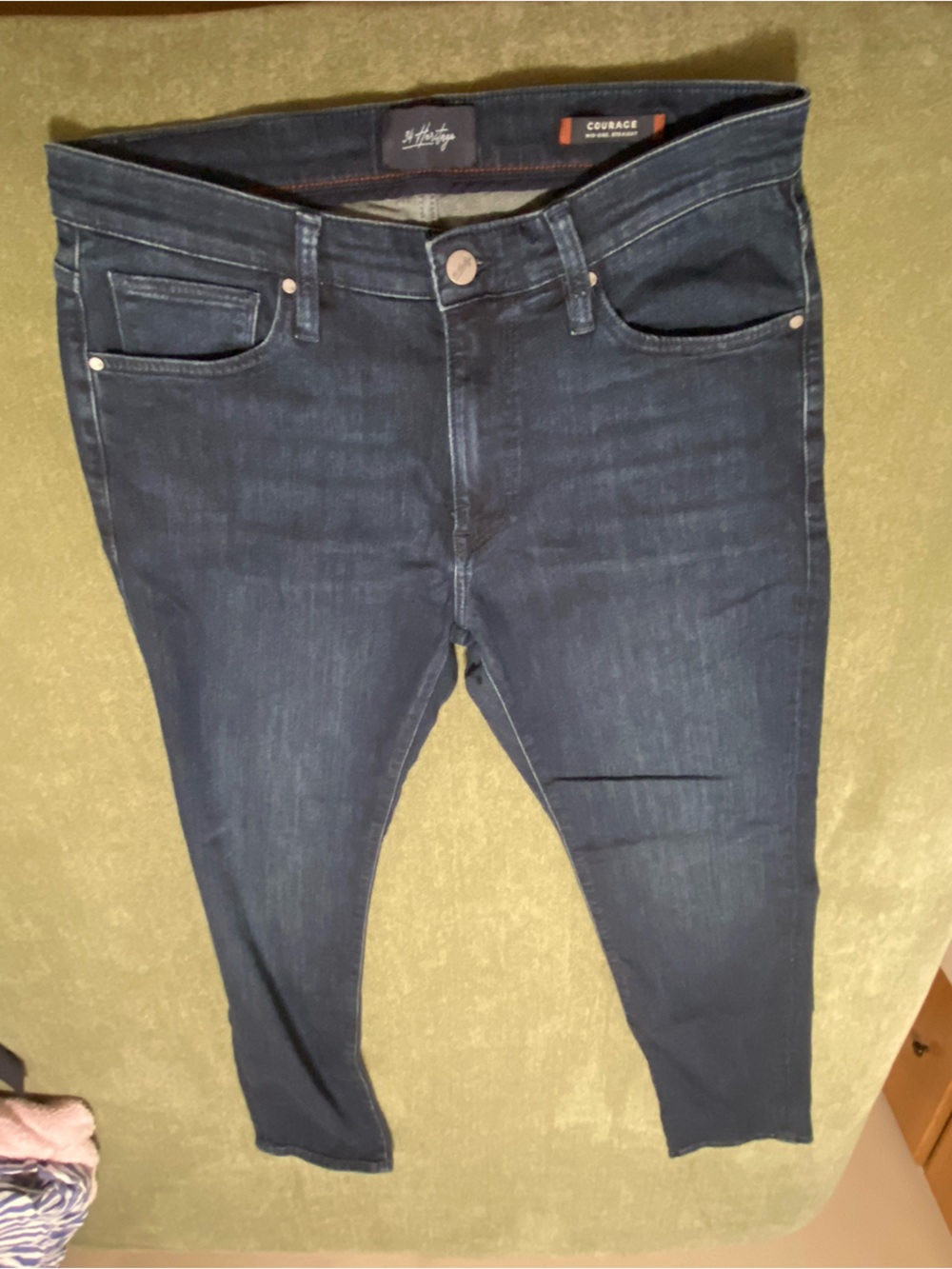 34 heritage jeans